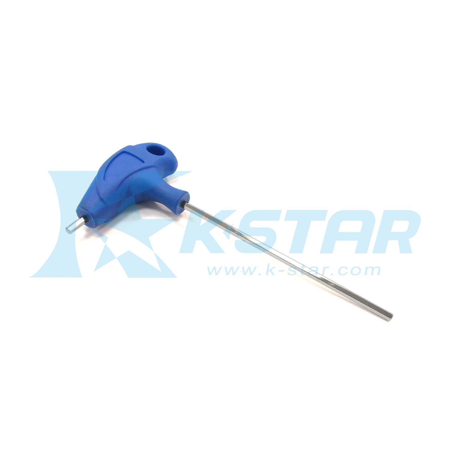 T-HANDLE INDIVIDUAL EXTRA LONG HEX KEY - MIRROR FINISHED 4mm*60*165mm