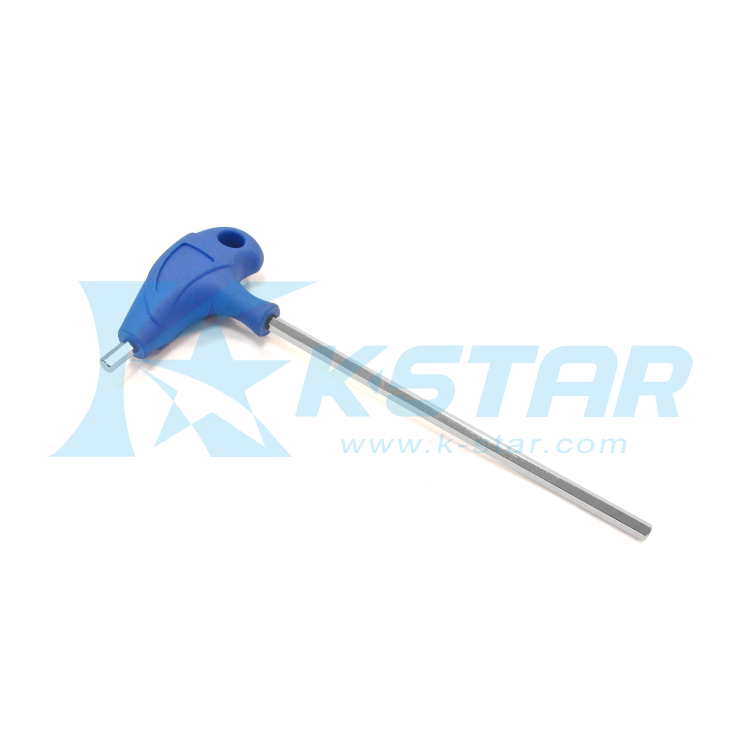 T-HANDLE INDIVIDUAL EXTRA LONG HEX KEY - MIRROR FINISHED 6mm*62*202mm