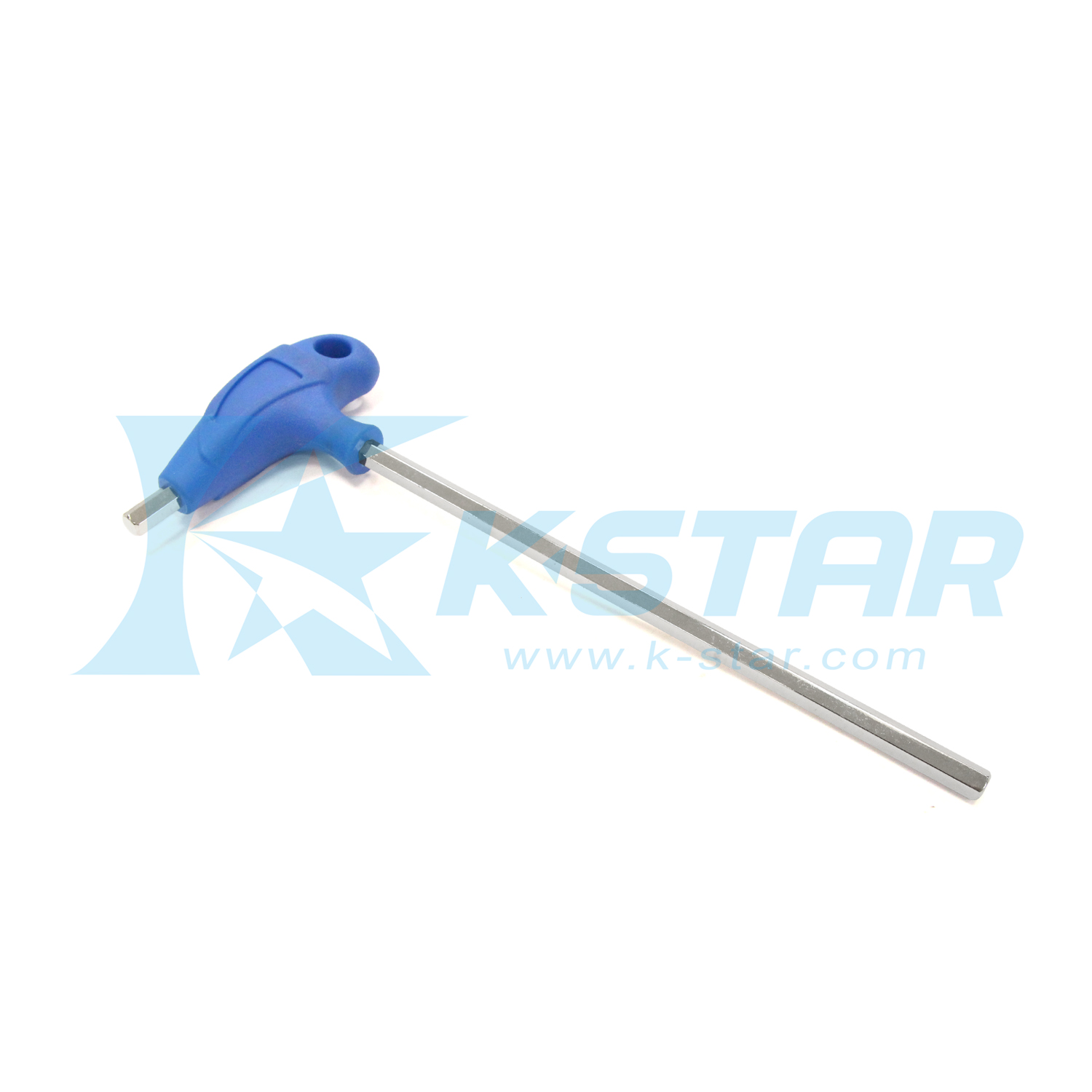 T-HANDLE INDIVIDUAL EXTRA LONG HEX KEY - MIRROR FINISHED 8mm*76*249mm