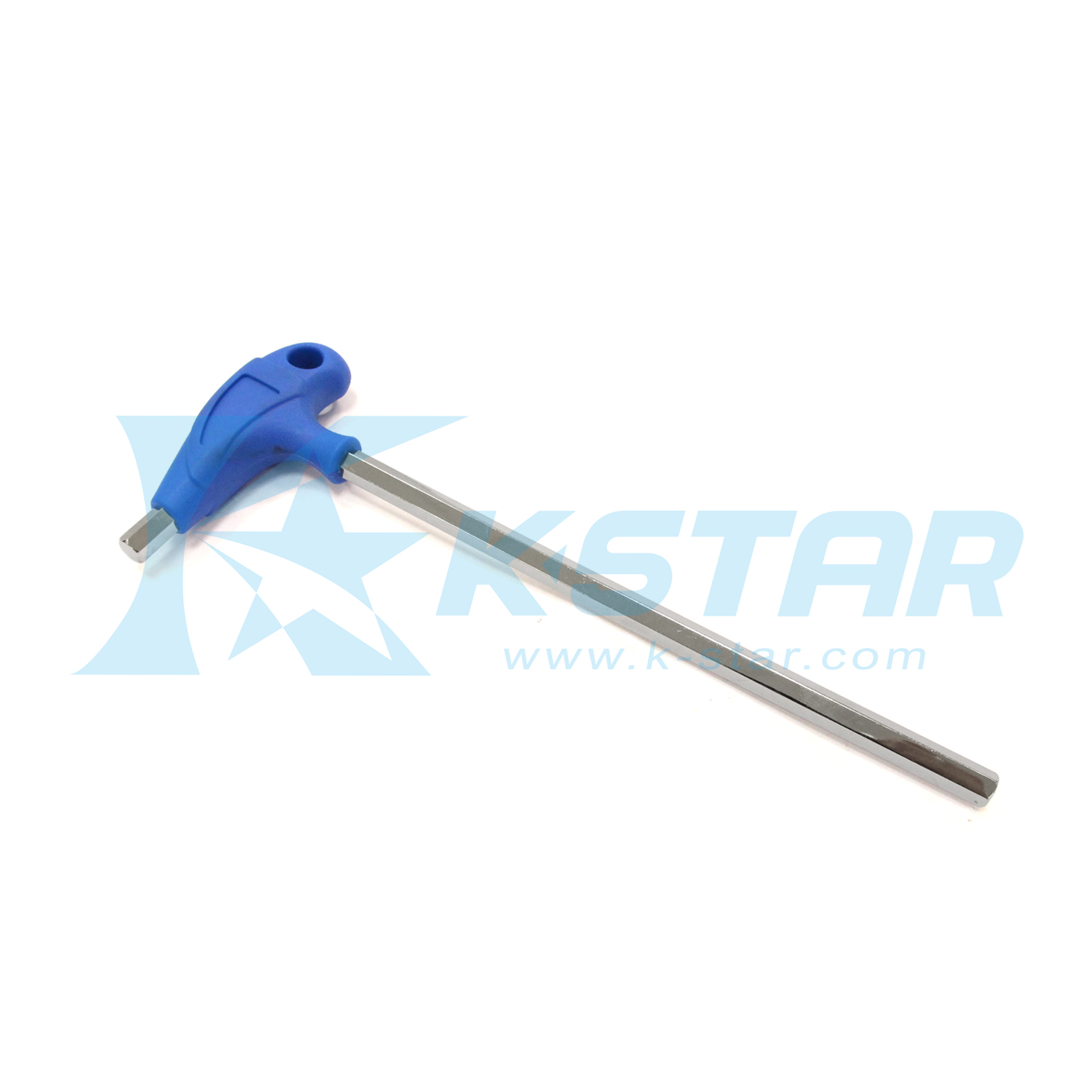 T-HANDLE INDIVIDUAL EXTRA LONG HEX KEY - MIRROR FINISHED 10mm*78*273mm
