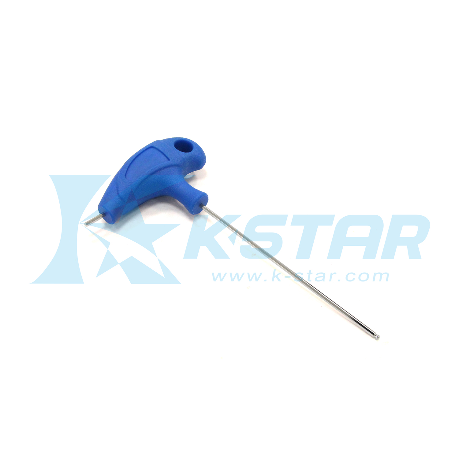 T-HANDLE INDIVIDUAL EXTRA LONG BALLPOINT HEX KEY - MIRROR FINISHED 2mm*52*132mm