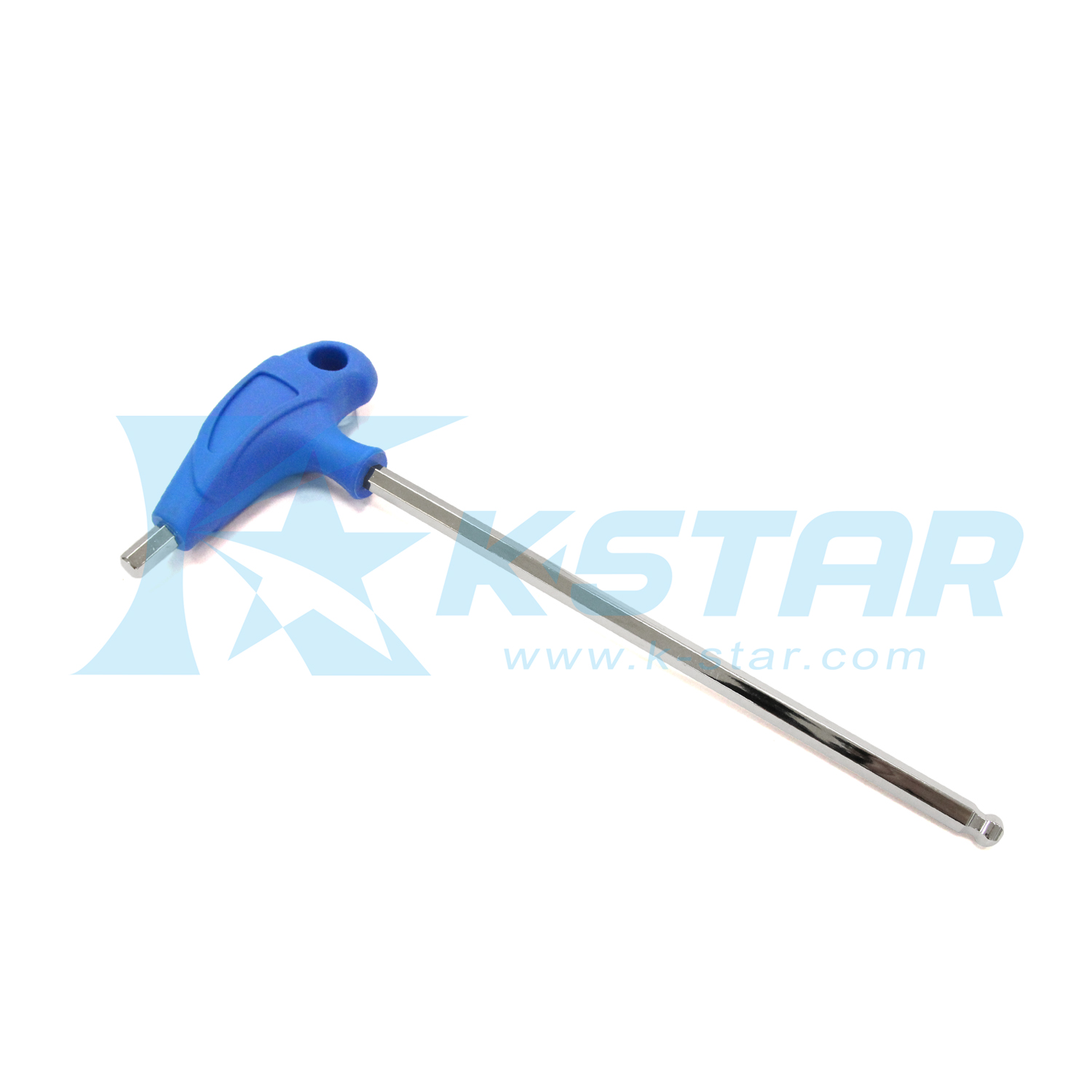 T-HANDLE INDIVIDUAL EXTRA LONG BALLPOINT HEX KEY – MIRROR FINISHED 8mm*76*249mm