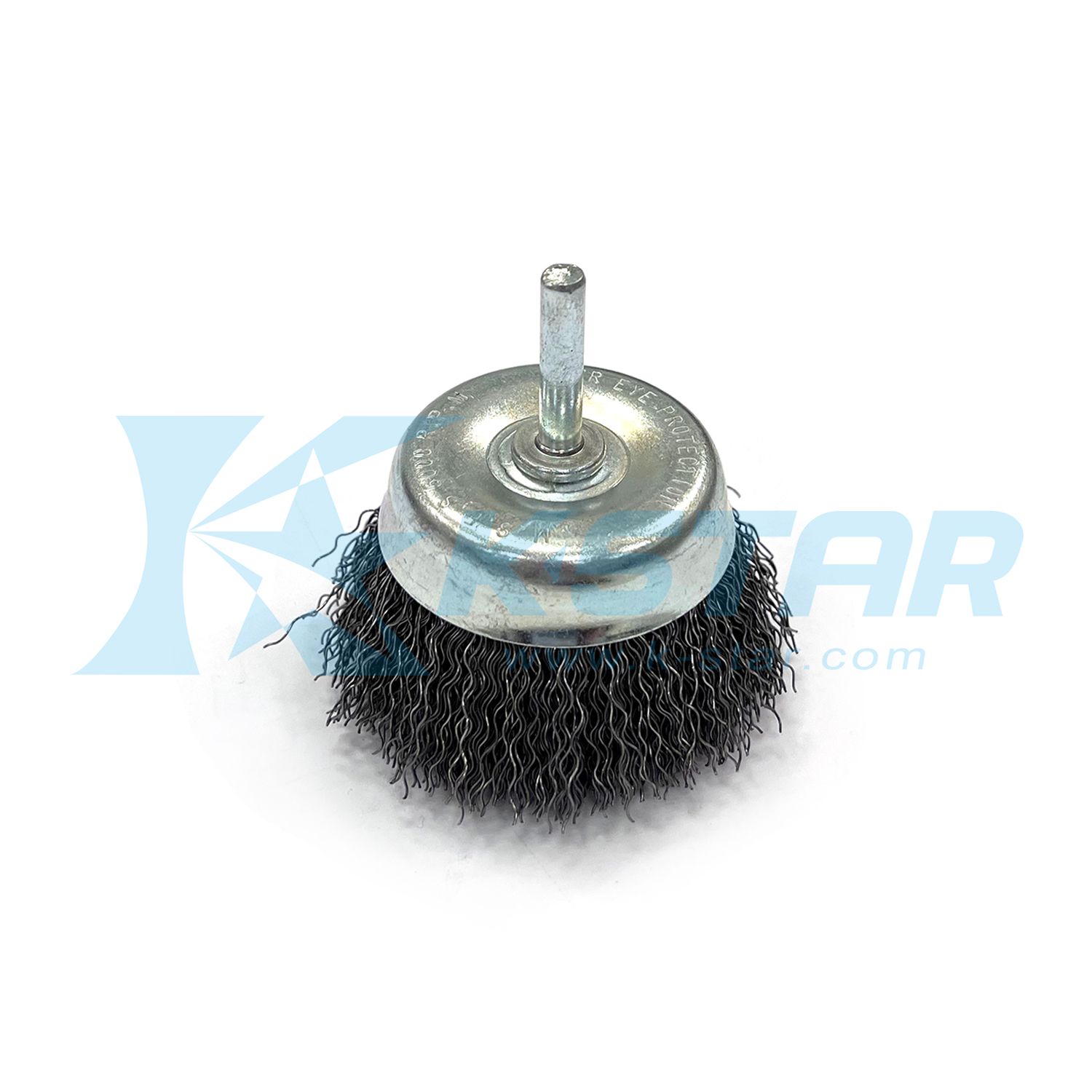 CUP TYPE BRUSH Φ2-1/2, SHANK 6mm