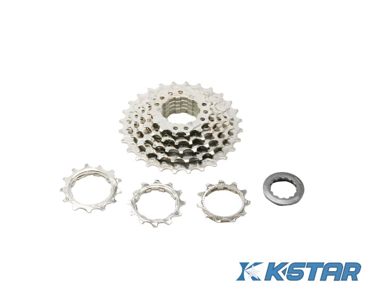 8 SPEED CASSETTE FREEWHEEL\,11\-28T\,NICKEL FINISH