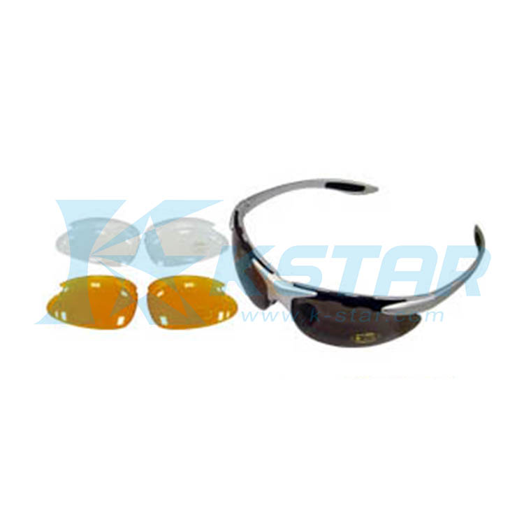SUN GLASSES (INCLUDING A PAIR OF SUNGLASSES + TWO EXTRA LENS)