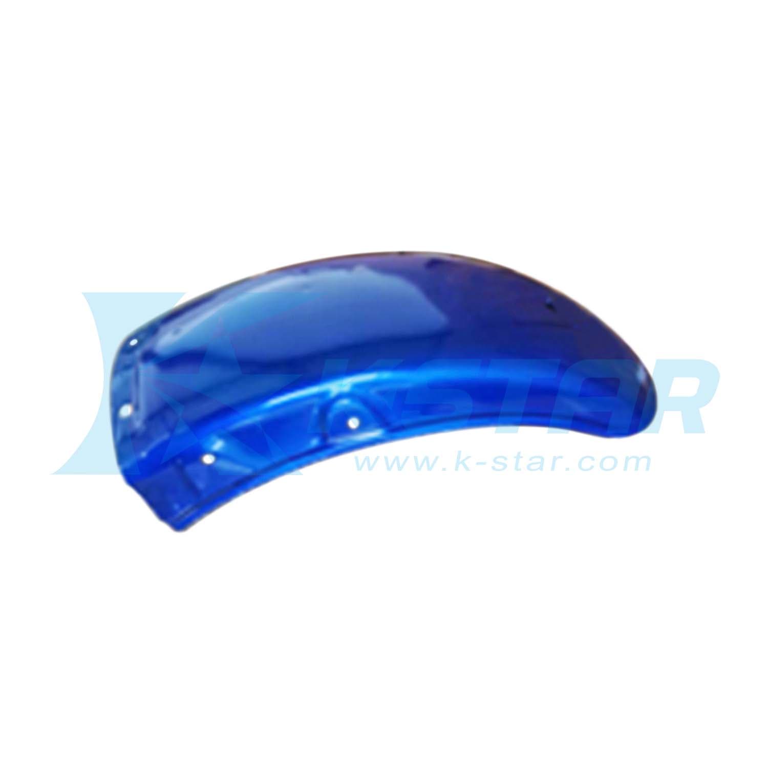 SUZUKI GN 125 REAR FENDER BLUE ANODIZED