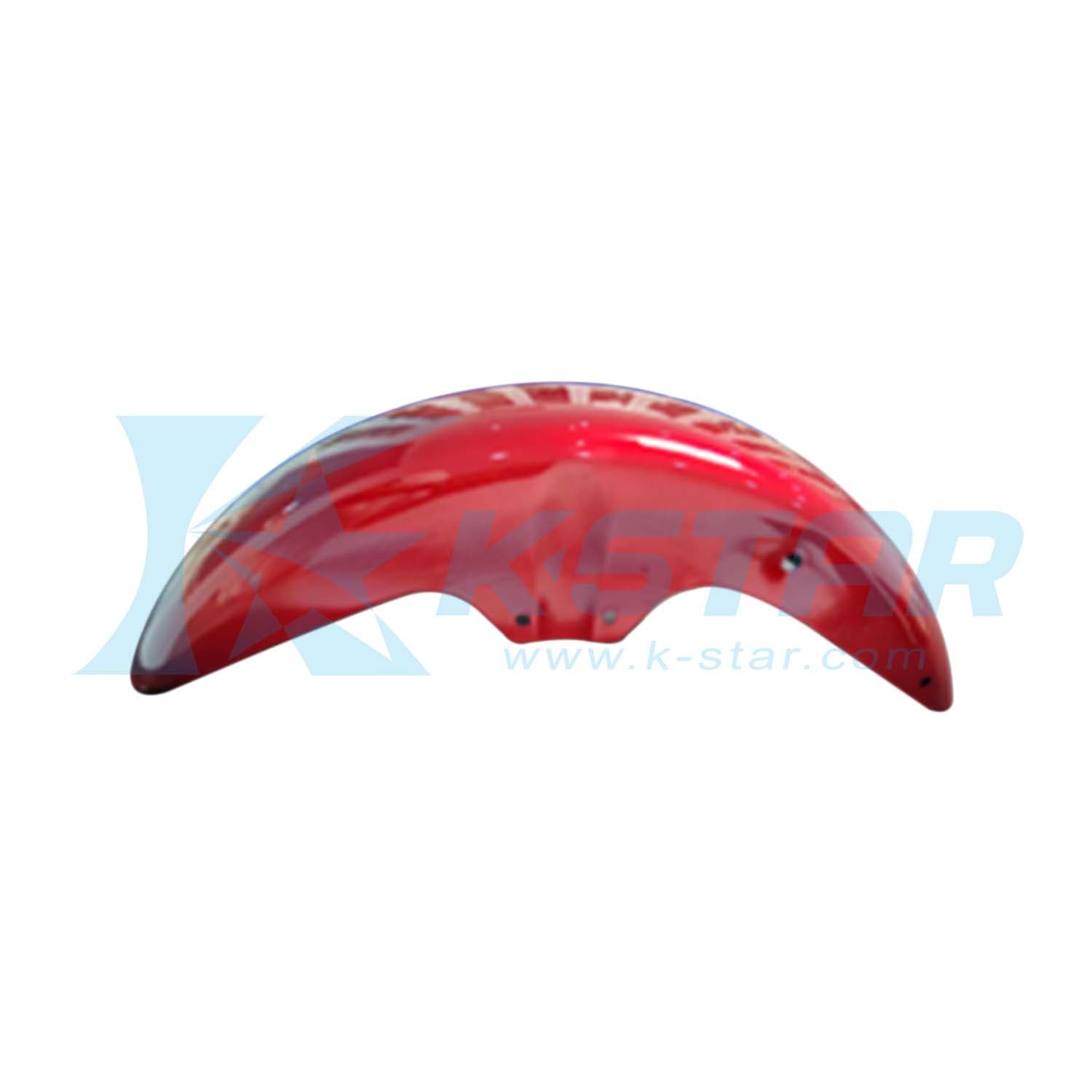 TVS HLX 125 FRONT FENDER RED