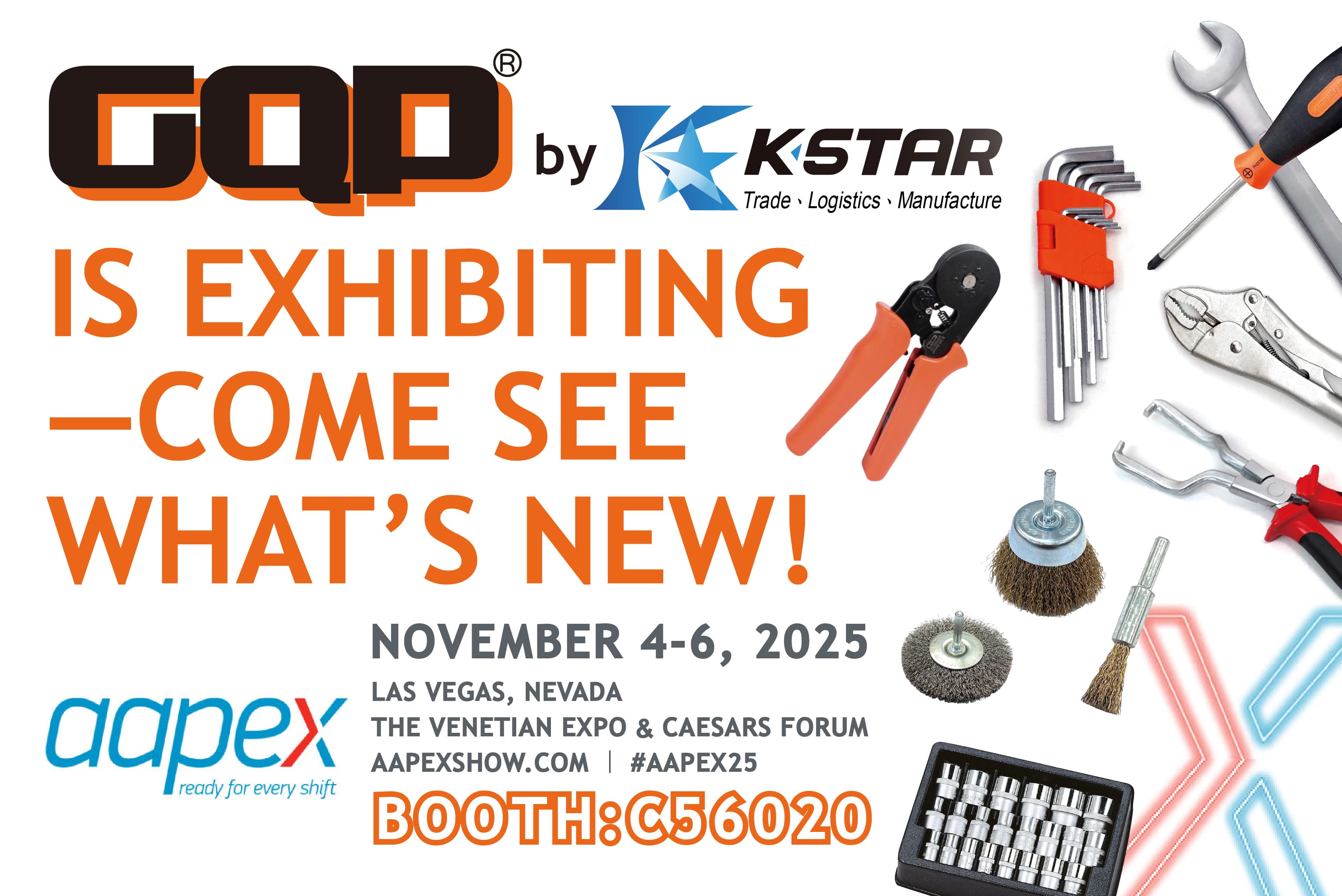 K STAR at AAPEX 2025 in Las Vegas!